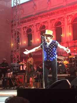 Concert van Zucchero in Venetië bijgewoond
